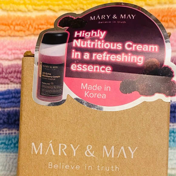 Mary & May Vegan Blackberry Complex Cream Essence NWT❤️❤️🔥 - Picture 3 of 15